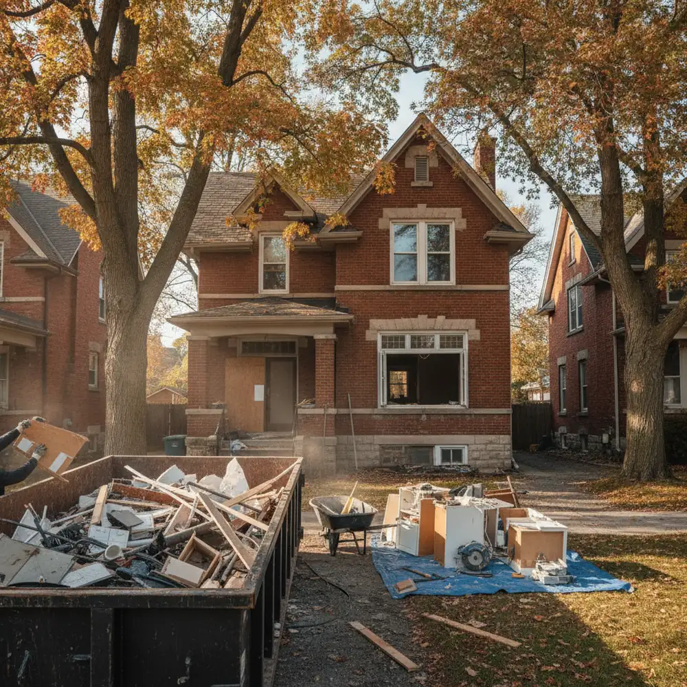 Renovation & Construction Debris Bin Rental